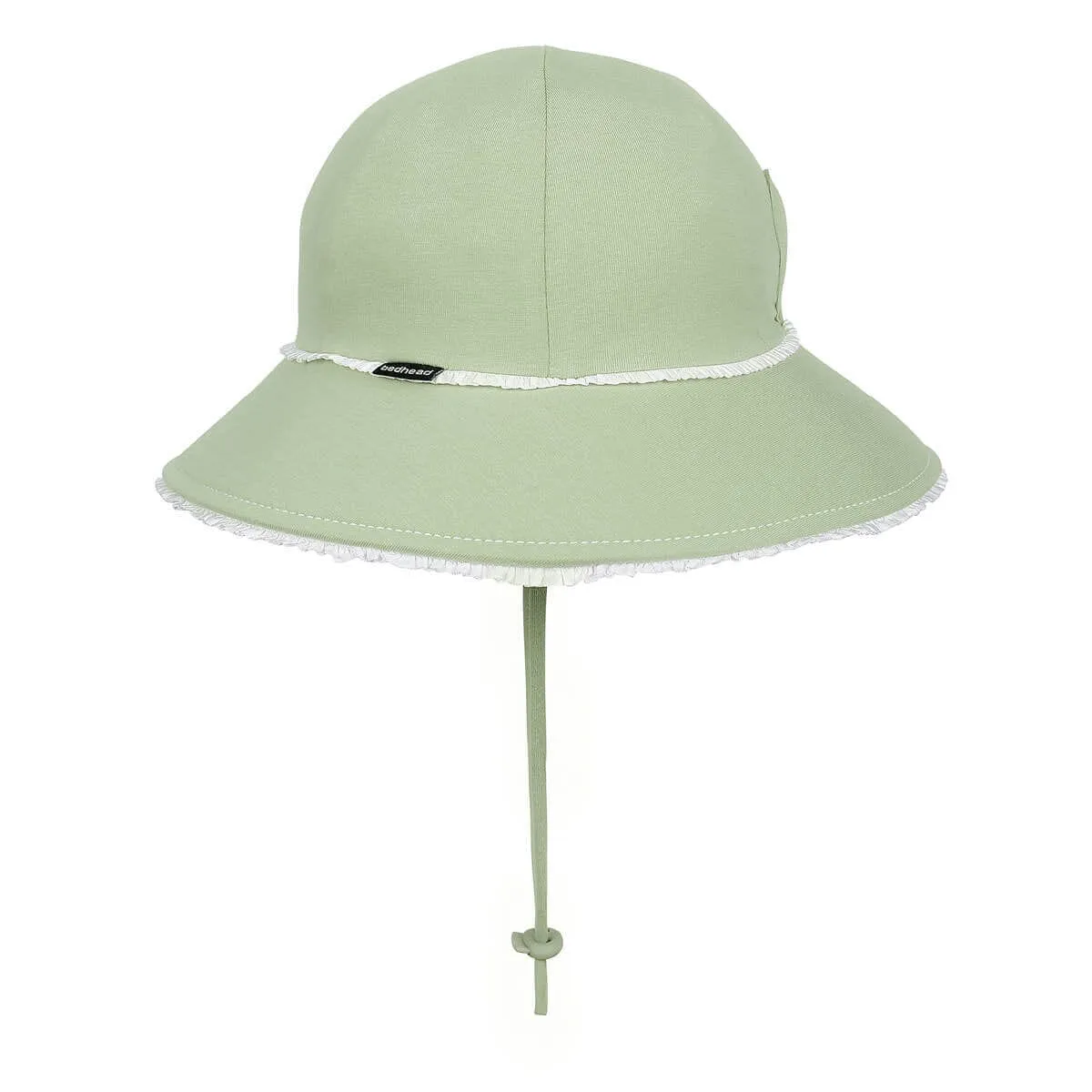 Bedhead - Kids Ponytail Trim Bucket Hat Khaki