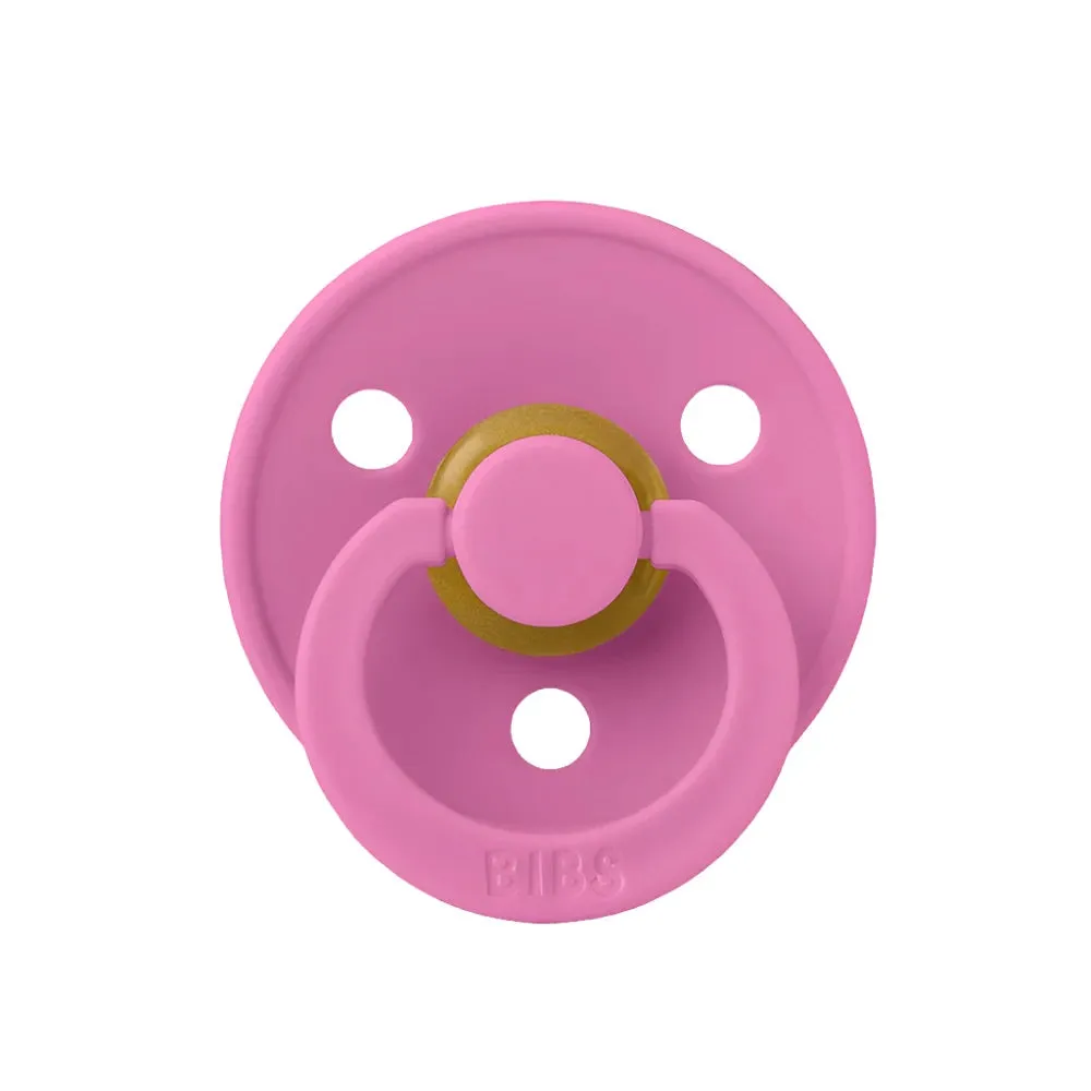 BIBS Dummies - Round 2 Pk Bubblegum/Peri