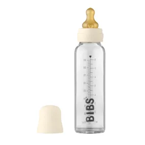 BIBS Glass Bottle Set 225ml - Ivory