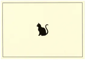 Black Cat Note Cards