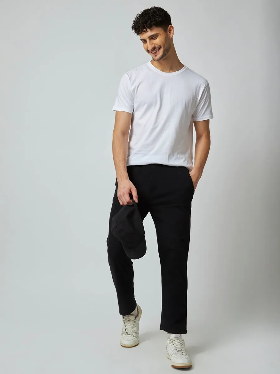 Black Everyday Pants - Premium Cotton