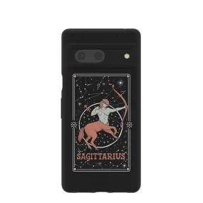 Black Sagittarius Google Pixel 7 Case