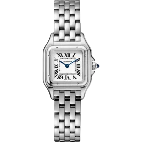 Cartier Tank Panthere Ladies Silver Watch WSPN0006