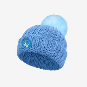 Cinderella Soft Blue Toddler Pom Beanie