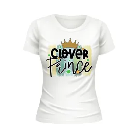 Clover Prince Sublimation Transfers.  St. Patrick's Day Sublimation T-shirt Transfer Sheet For Irish Ireland DIY Shirt