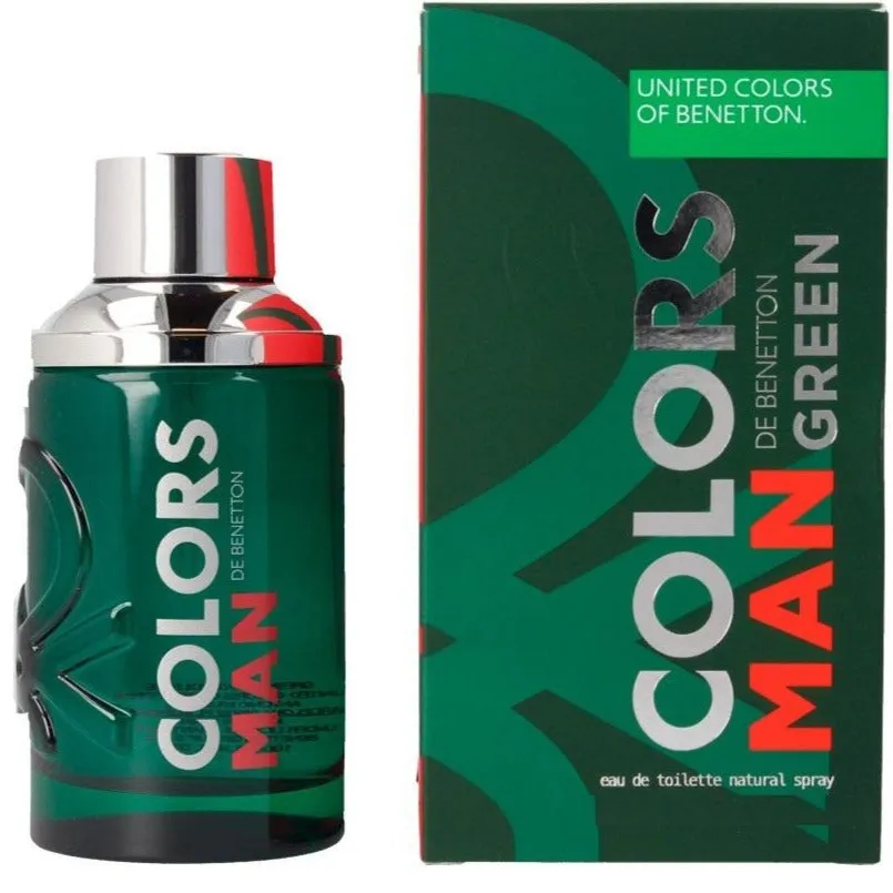 Colors Man Green EDT 200 ML -Benetton