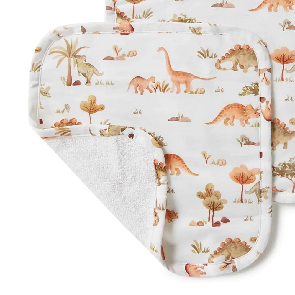 Dino | Organic Wash Cloths - 3 Pack