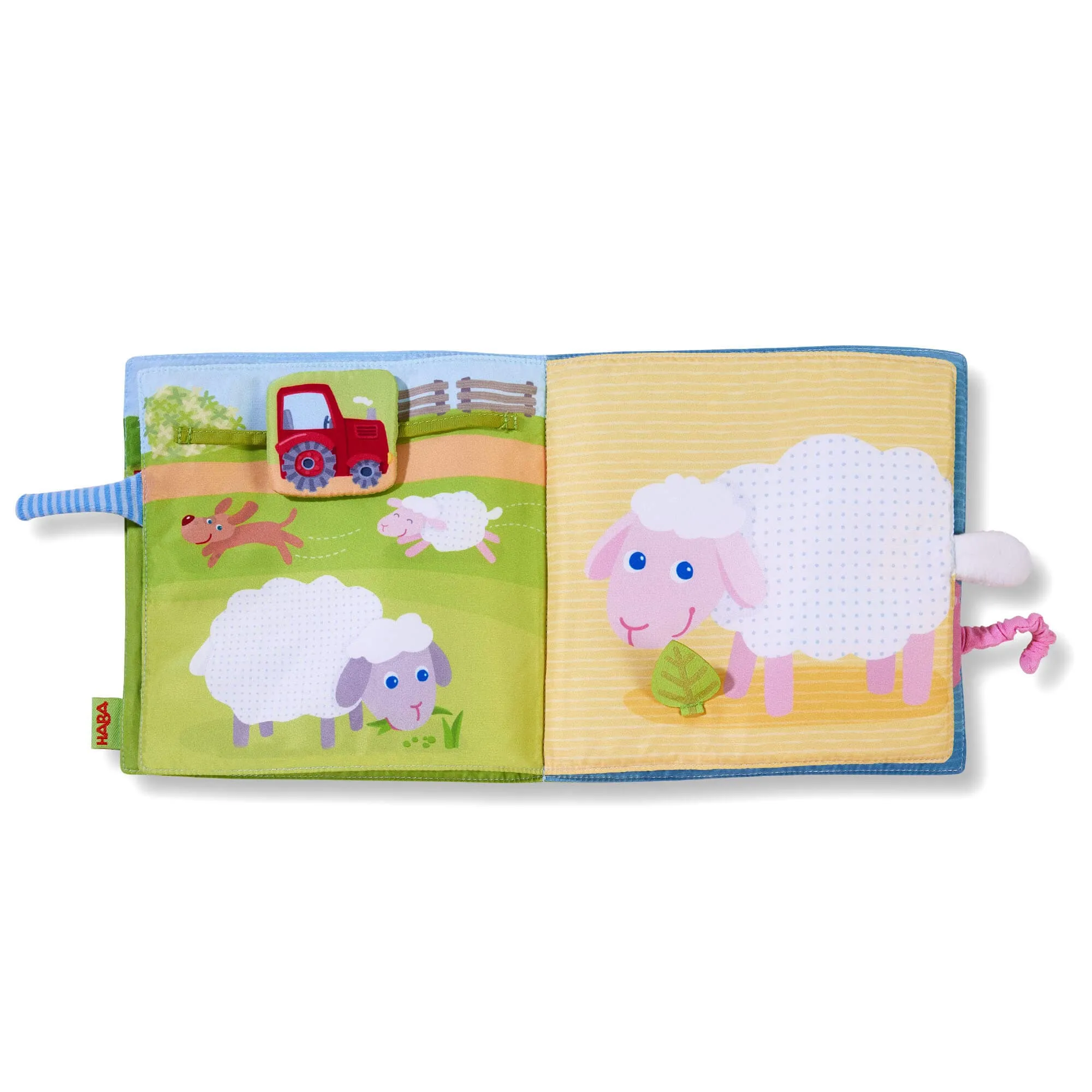 Down on the Farm Soft Book with Cow Puppet