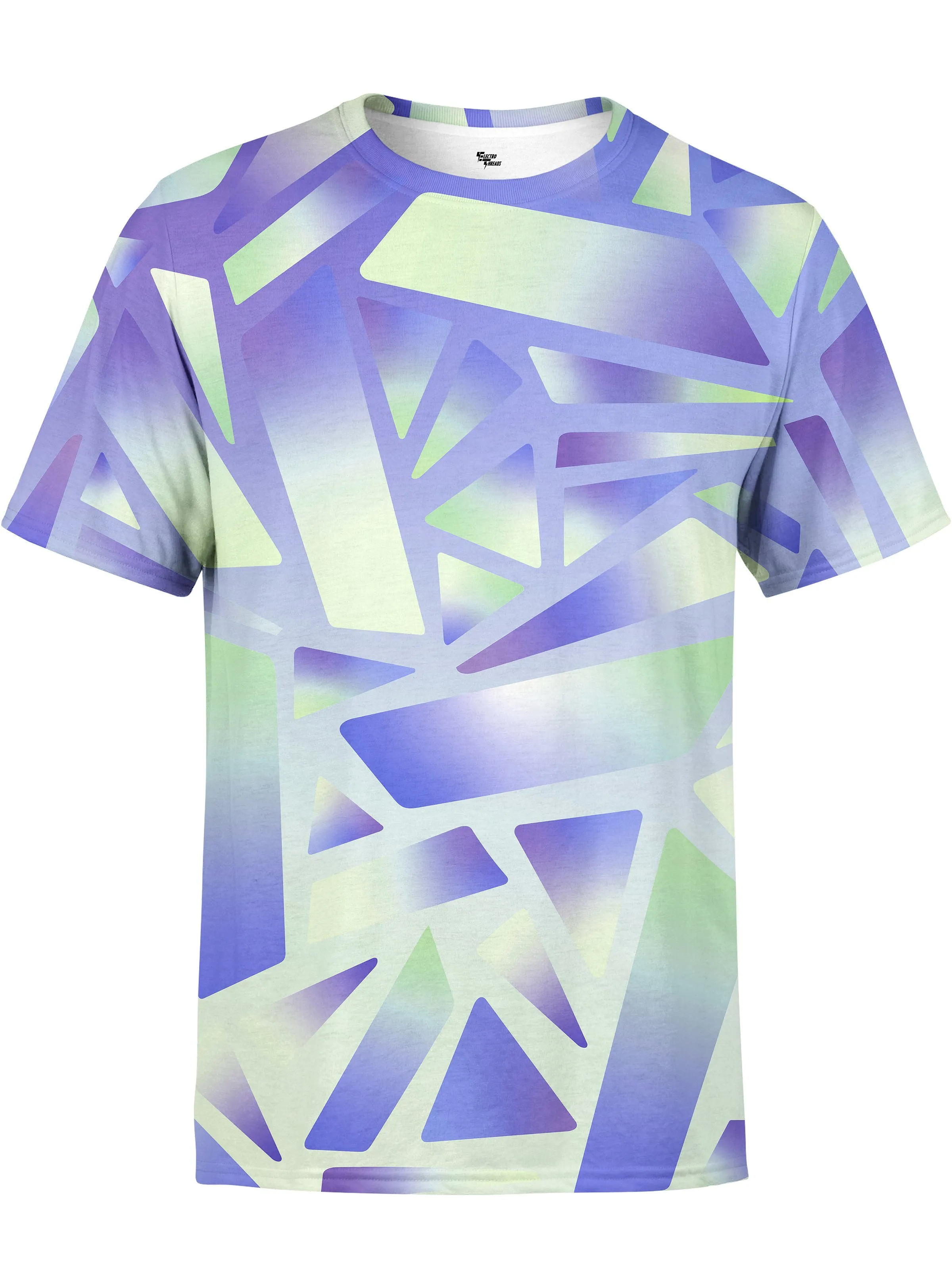 Electric Stained Glass (Indigo Ice) Unisex Crew