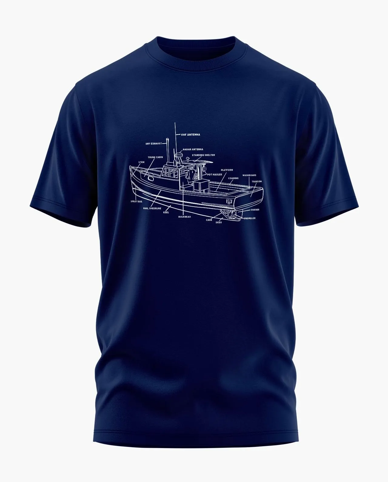 Fishing Boat Parts T-Shirt