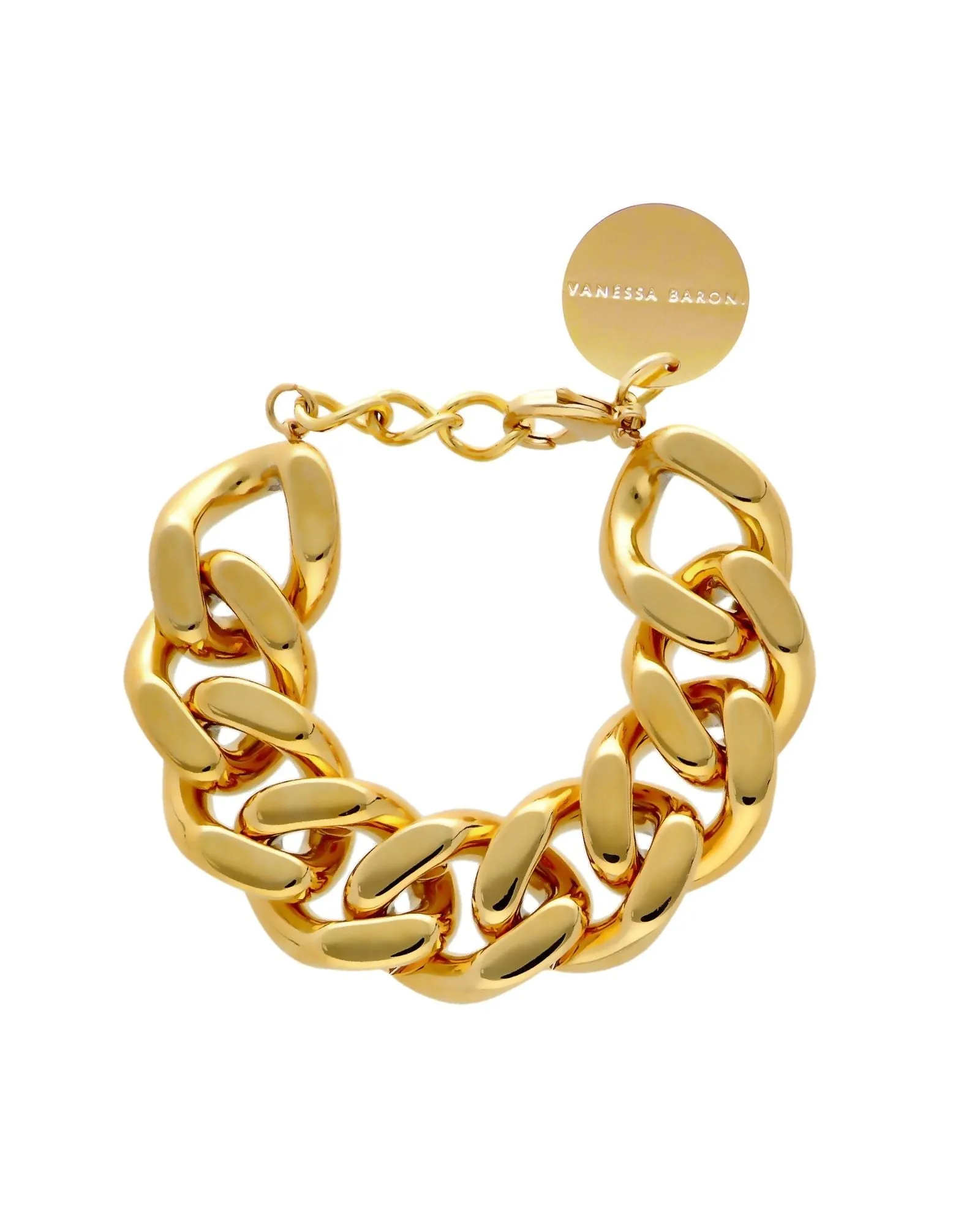 Flat Chain Bracelet | Gold