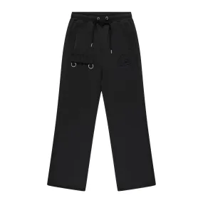 FUTURE BOY NYLON TRACK JOGGERS - BLACK