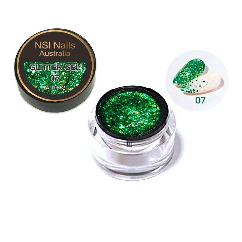 Glitter Sequins Gel 10ml Jar