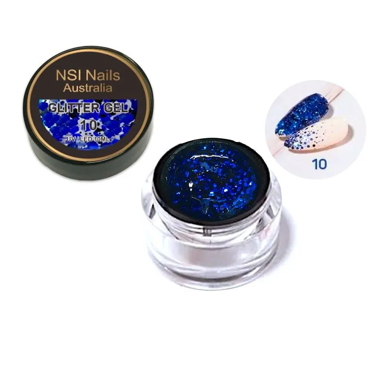 Glitter Sequins Gel 10ml Jar