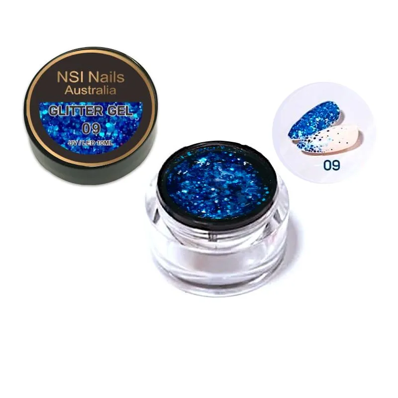 Glitter Sequins Gel 10ml Jar