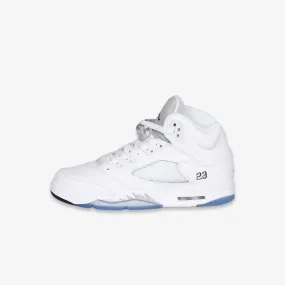 (GS) Air Jordan 5 Retro 'White Metallic' (2015) 440888-130