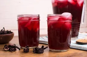 Hibiscus Tea (or Agua de Jamaica)