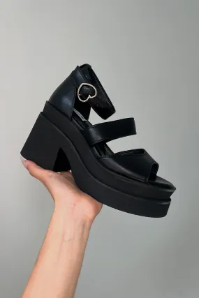 Kinda Black Sandals