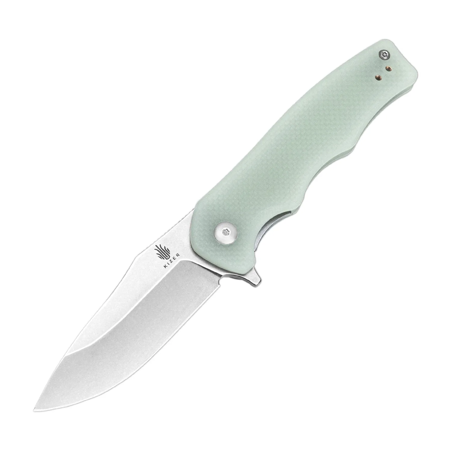 Kizer Yacht Liner Lock G10 Handle L3004A1 (2.99 Stonewashed)