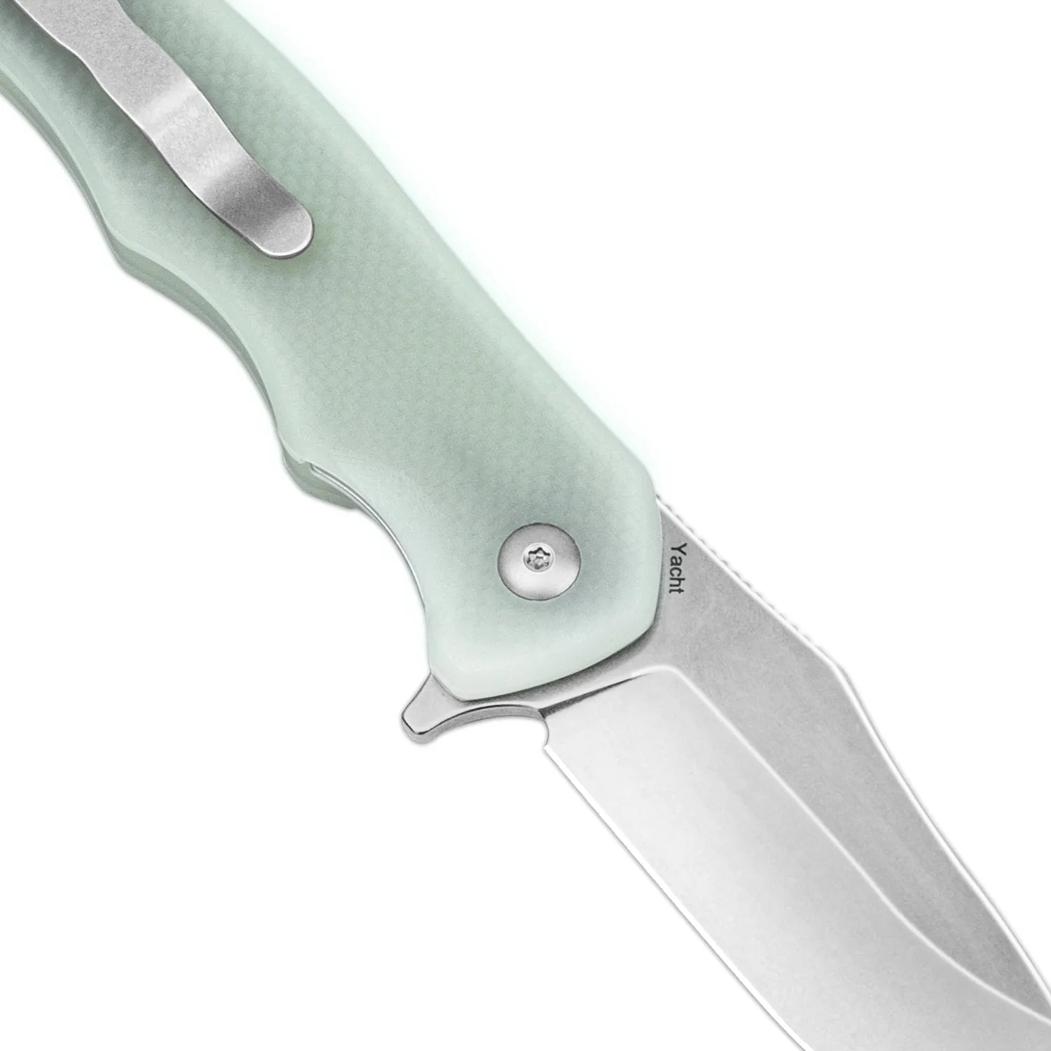 Kizer Yacht Liner Lock G10 Handle L3004A1 (2.99 Stonewashed)