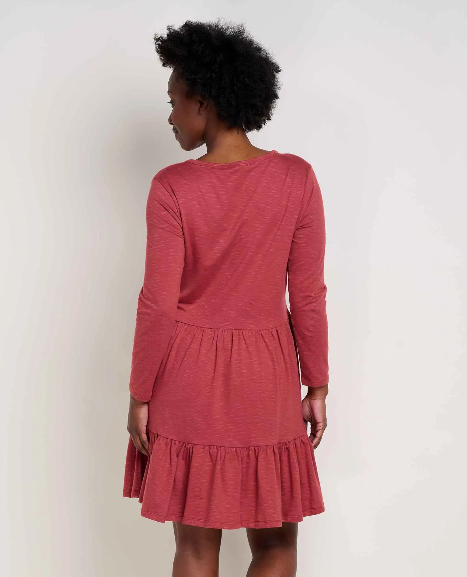 Marley Tiered Long Sleeve Dress