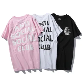 PLAYERA ANTI SOCIAL SOCIAL CLUB BASICA