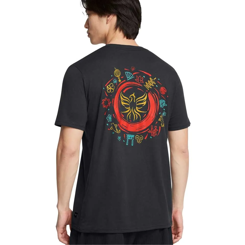 Playera Manga Corta Under Armour para Hombre Artist Series Lead SS Negro