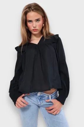 "Glory" blouse black