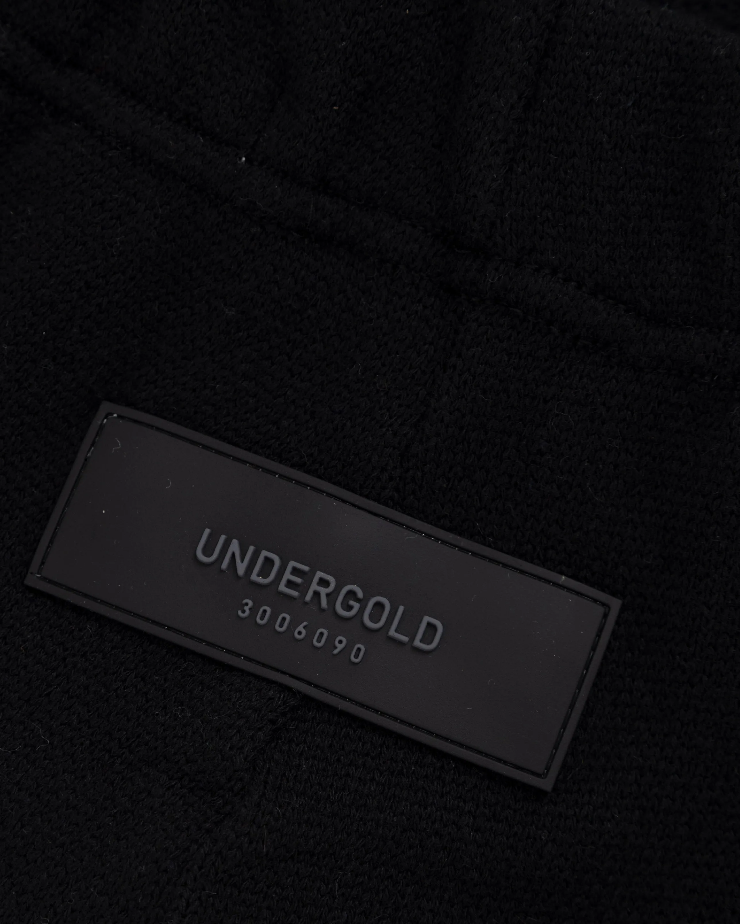 W Basics Undergold Design Studio Knit Short Black