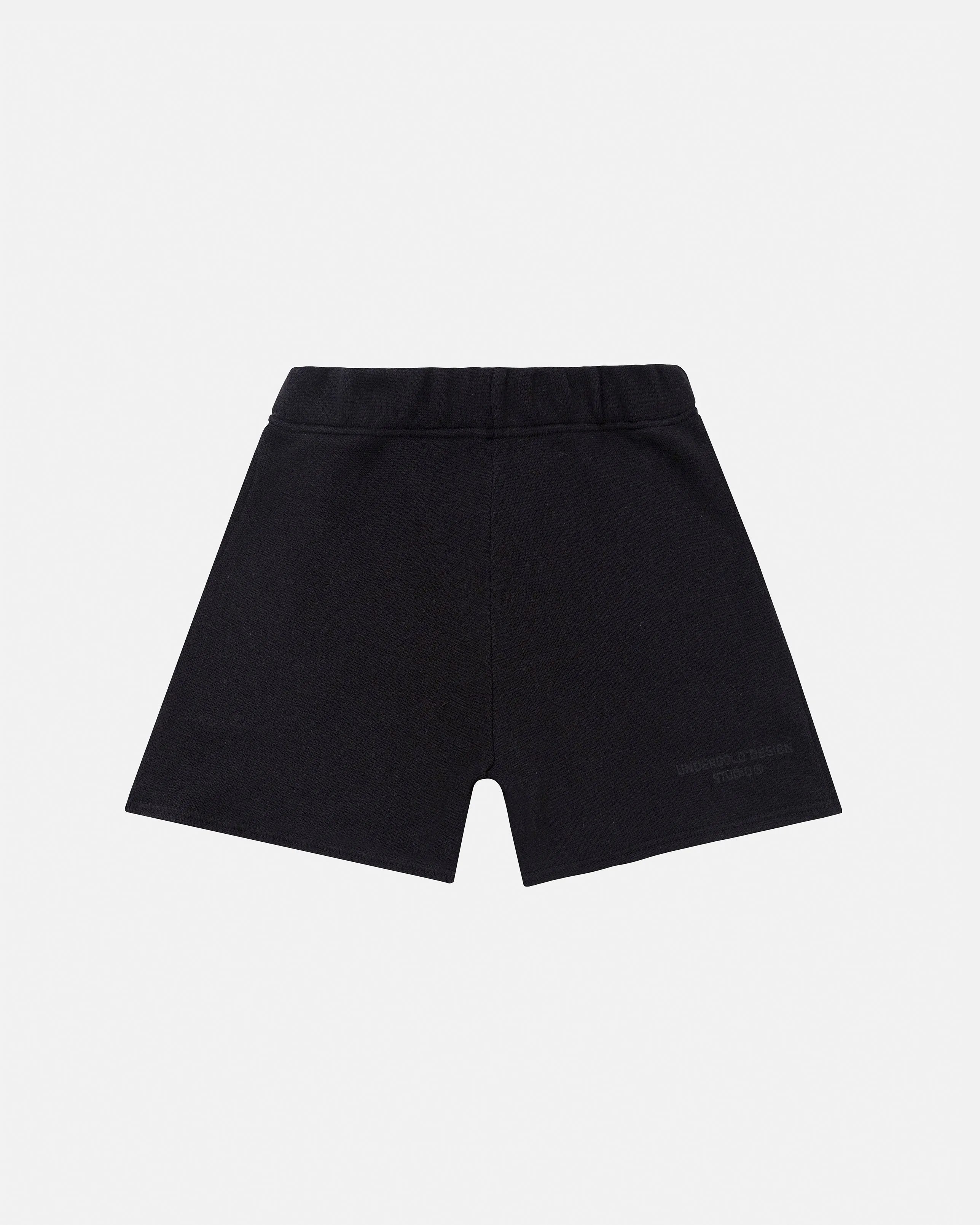 W Basics Undergold Design Studio Knit Short Black