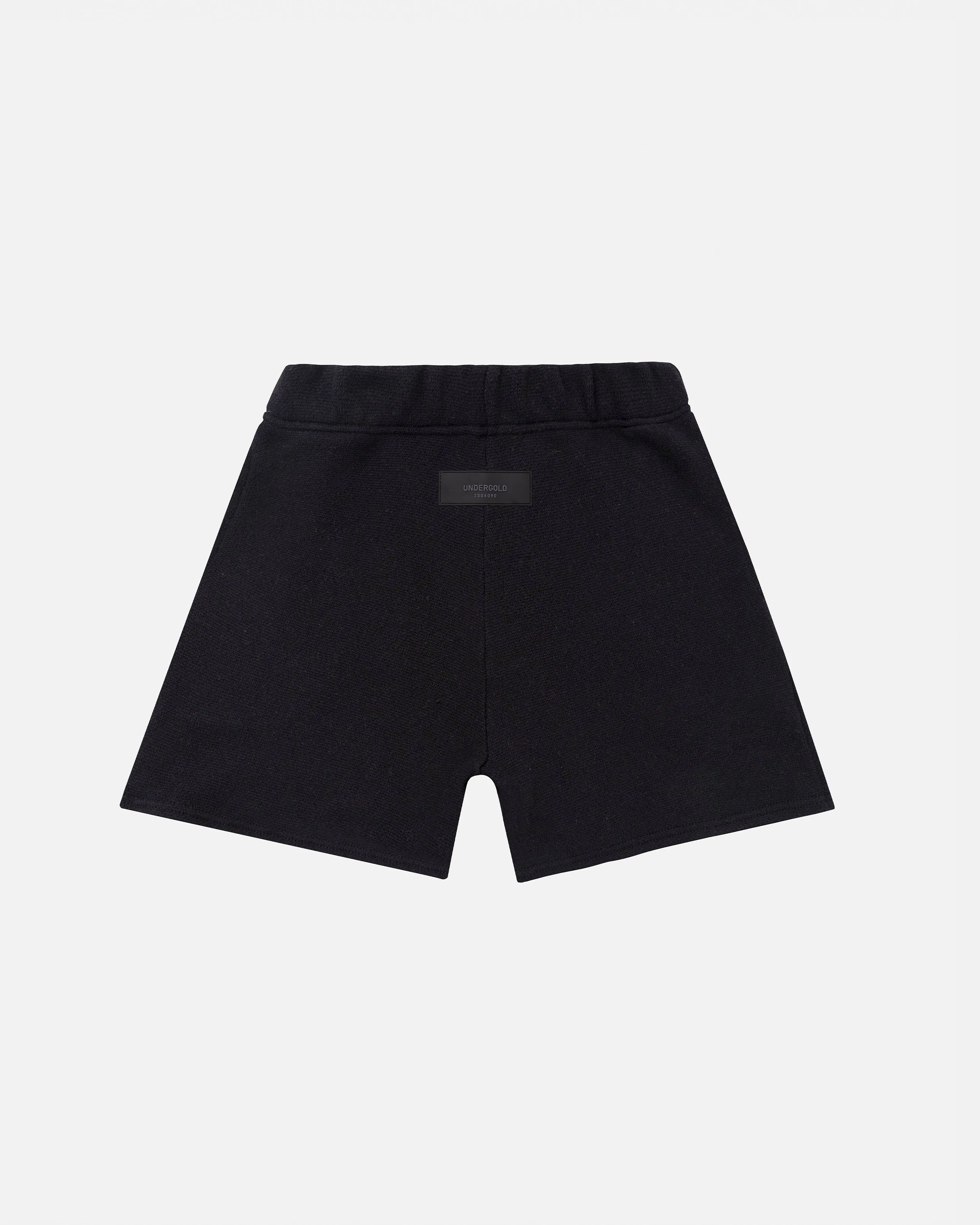 W Basics Undergold Design Studio Knit Short Black