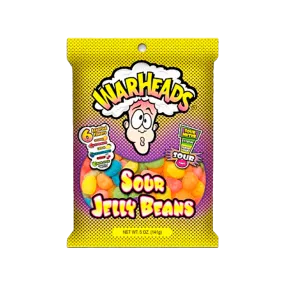 Warheads Jelly Beans Sour BAG