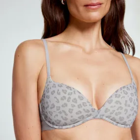 Zero-G Wirefree Lift Up Bra Slate Leo